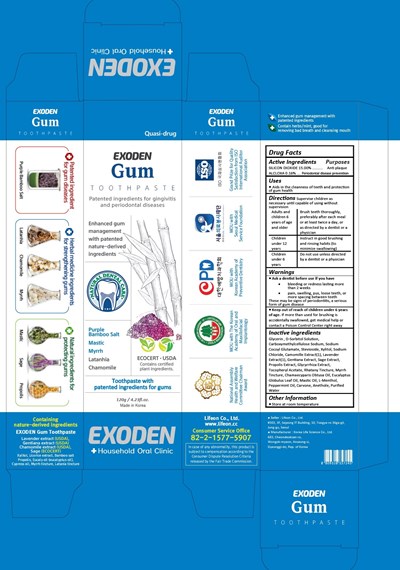 image description - Exoden Gum